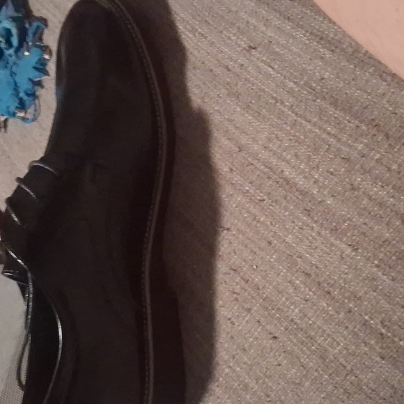 Tanner Classic Black Men’s Derby Dress Shoes – Size 46 EU / 12 US, With Bag - Picture 3 of 16